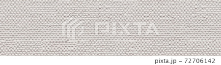 White linen canvas background with contrast surface relief for your style. Seamless panoramic texture. 72706142