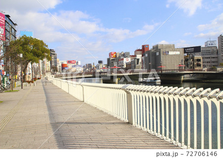 那珂川沿い遊歩道/福岡県福岡市博多区中洲6 72706146