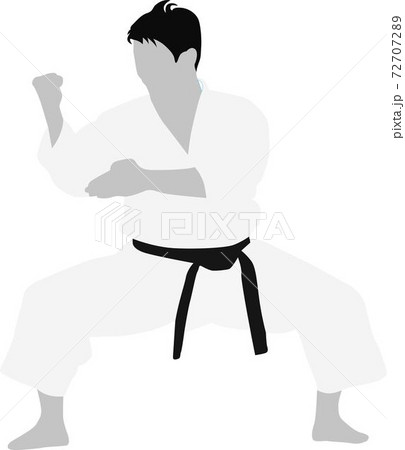 空手のイラスト素材