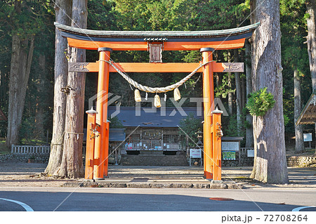 【戸隠神社】 岐阜県郡上市和良町宮地 72708264
