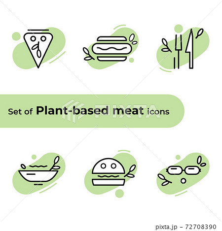 Linear stile flat illustration. 72708390