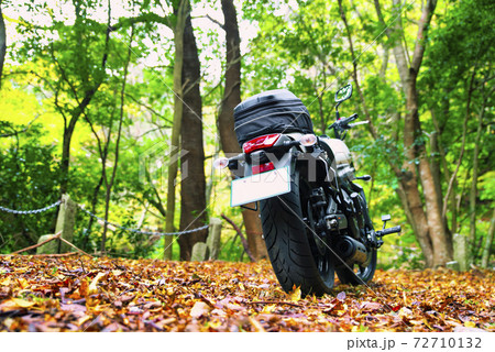 バイクライフ　紅葉ツーリング　静岡県 72710132