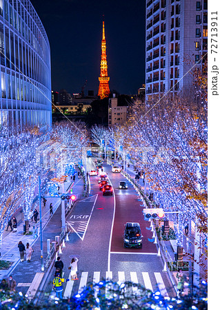 《東京都》六本木・冬のイルミネーション 72713911