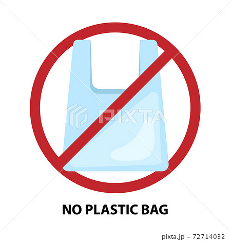 No plastic bag slogan, vector illustration No plastic bag slogan, vector illustration 72714032