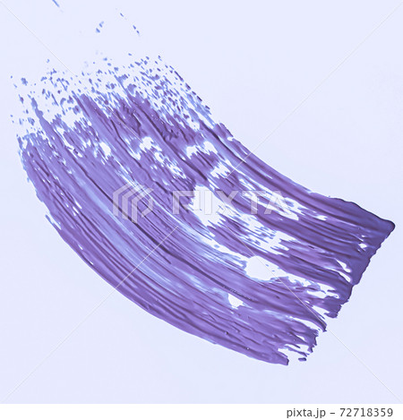 Purple brush stroke or makeup smudge closeup, beauty cosmetics and lipstick texture 72718359