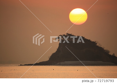 海 海岸 岩 72719793
