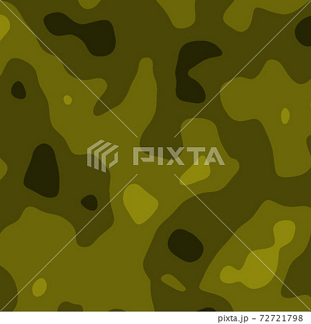 迷彩柄カモフラージュデザインのイラスト素材