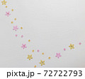 ハートいっぱいの背景素材 72722793