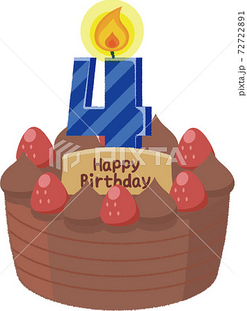 バースデーケーキ 72722891