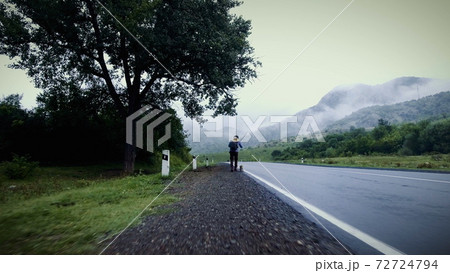 Dog Walk With Owner Dog Walk With Owner 72724794