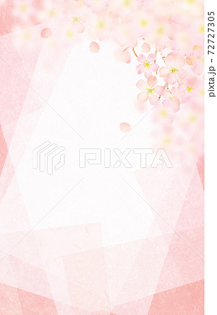 桜 和紙 和風 背景素材 桜 和紙 和風 背景素材 72727305