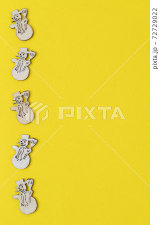 wooden snowmen wooden snowmen 72729022