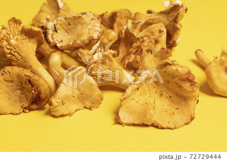 Chanterelle mushrooms 72729444