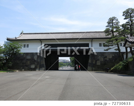 江戸城の桜田門（渡櫓門） 72730633