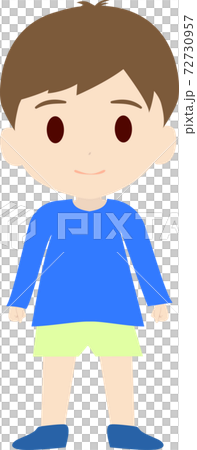 可愛い男の子供のイラスト 可愛い男の子供のイラスト 72730957
