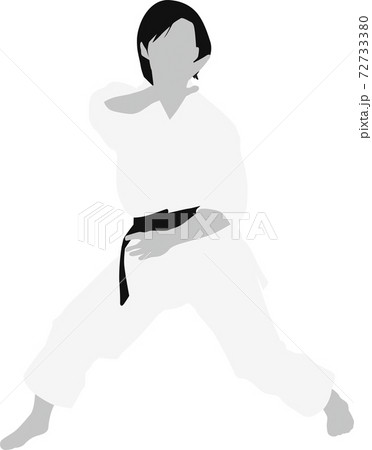 空手のイラスト素材