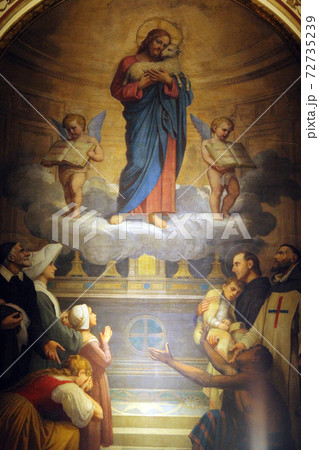 Jesus good shepherd , Church of the Holy Trinity, Paris 72735239