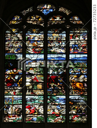 Stained glass, Church of St. Gervais and St. Protais, Paris Stained glass, Church of St. Gervais and St. Protais, Paris 72735253
