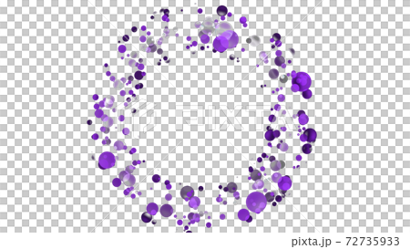 CG party sphere that spreads in a circle 72735933