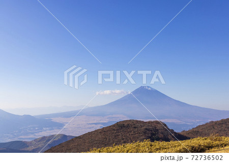 秋の紅葉と富士山 (箱根駒ヶ岳展望台) 秋の紅葉と富士山 (箱根駒ヶ岳展望台) 72736502