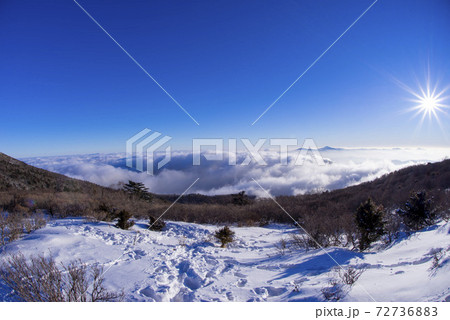 冬 山 雪景色 72736883