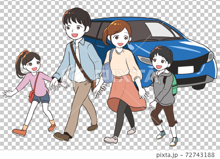Go out by ordinary car Family Go out by ordinary car Family 72743188