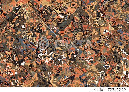 抽象画 抽象的な背景 イラスト 油絵 油絵具 オイルペイント カラフル ムンクの叫びのイラスト素材