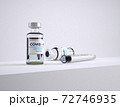 covid 19 vaccine 3d rendering for medicine conten 72746935