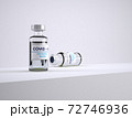 covid 19 vaccine 3d rendering for medicine conten 72746936