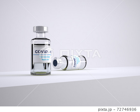 covid 19 vaccine 3d rendering for medicine conten 72746936