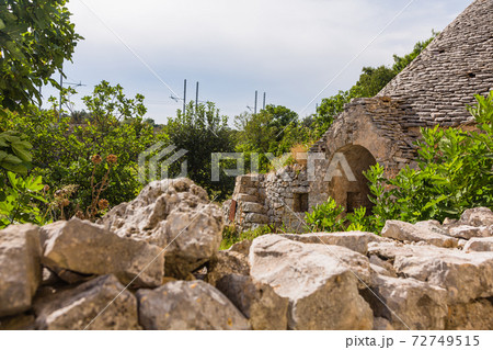 イタリア　ロコロトンドのトゥルッリ 72749515