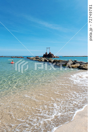 透明度が素晴らしいハワイ海水浴場 透明度が素晴らしいハワイ海水浴場 72749781