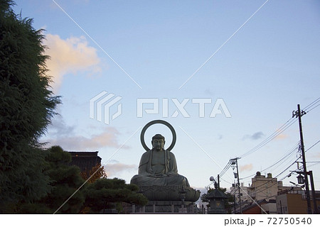 富山県高岡市の高岡大仏 72750540