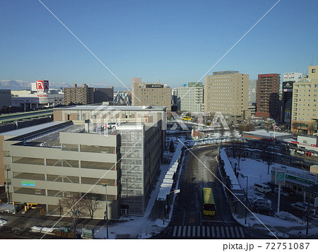 帯広駅前風景_北海道 72751087