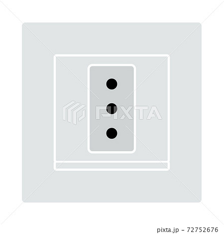 Italy Electrical Socket Icon 72752676