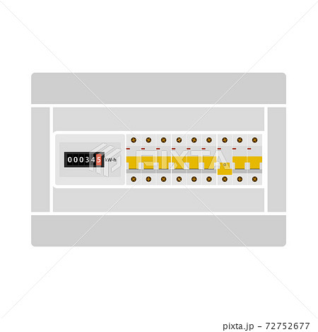 Circuit Breakers Box Icon Circuit Breakers Box Icon 72752677