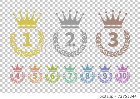 1st-10th ranking icons 1st-10th ranking icons 72753344