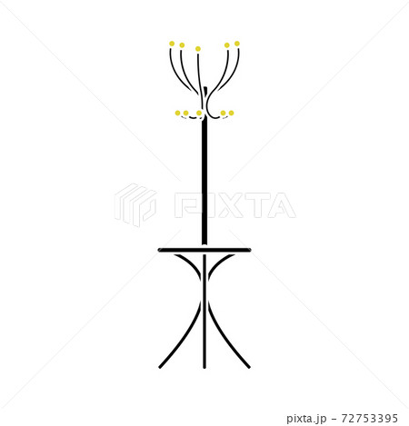 Office Coat Stand Icon 72753395
