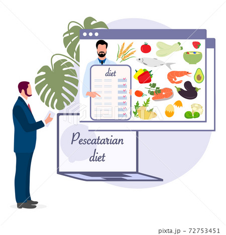 People Online Pescatarian Diet Vegetarian Healthy People Online Pescatarian Diet Vegetarian Healthy 72753451