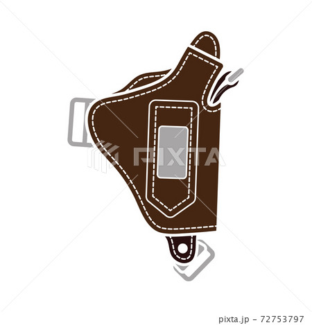 Police Holster Gun Icon 72753797