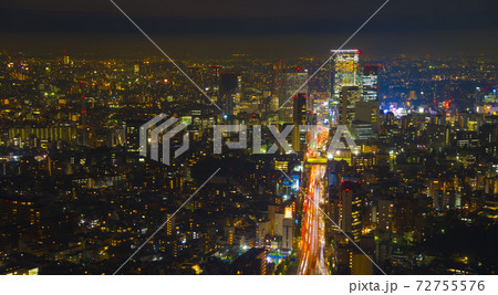 東京夜景 渋谷 2020年11月 東京夜景 渋谷 2020年11月 72755576