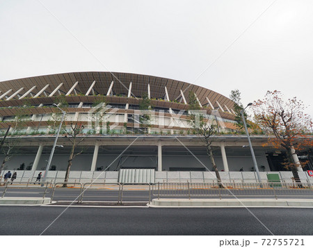 新国立競技場の外観 新国立競技場の外観 72755721