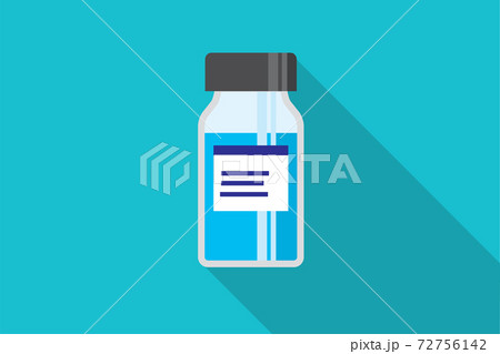 ワクチン、ウイルス感染予防 Vaccine injection,  virus protect 72756142