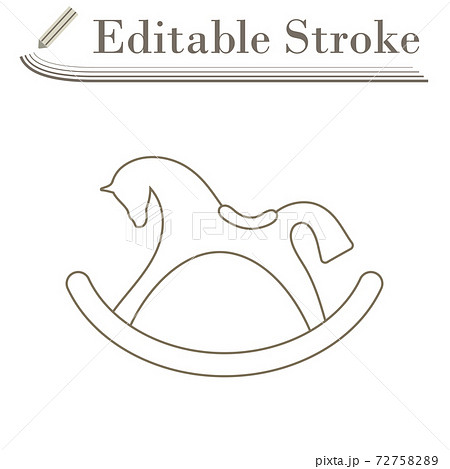 Rocking Horse Icon 72758289