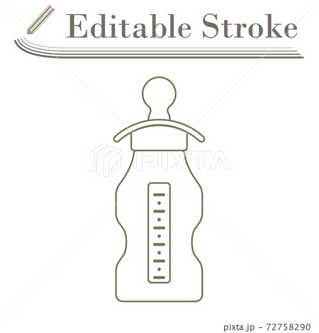Baby Bottle Icon 72758290