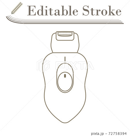Depilator Icon 72758394