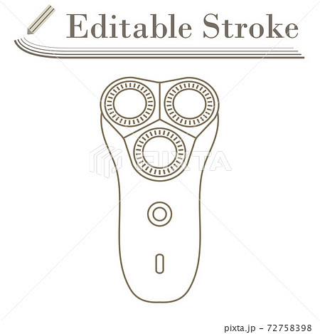 Electric Shaver Icon 72758398