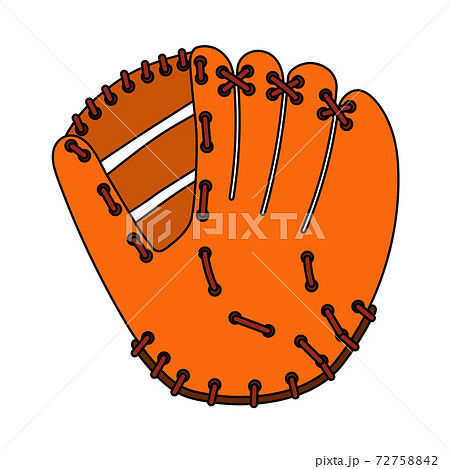 Baseball Glove Iconのイラスト素材