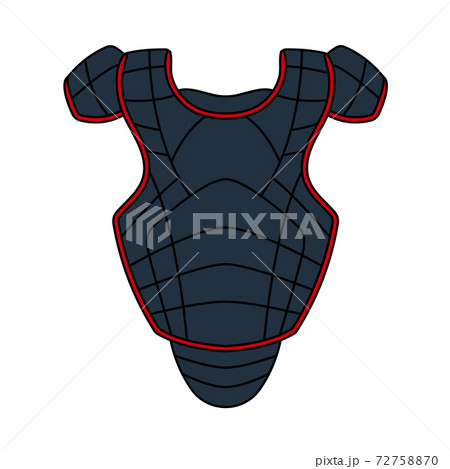 Baseball Chest Protector Icon Baseball Chest Protector Icon 72758870