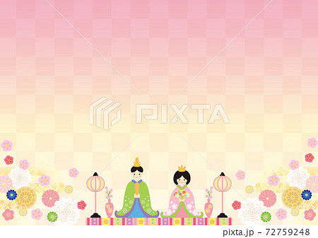 2020ひな祭り（桃の節句）8-3 72759248